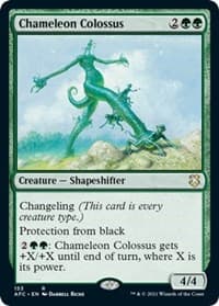Chameleon Colossus - Commander: Adventures in the Forgotten Realms - Magic: The Gathering card