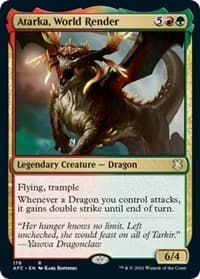 Atarka, World Render - Commander: Adventures in the Forgotten Realms - Magic: The Gathering card