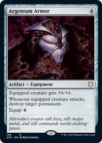 Argentum Armor - Commander: Adventures in the Forgotten Realms - Magic: The Gathering card