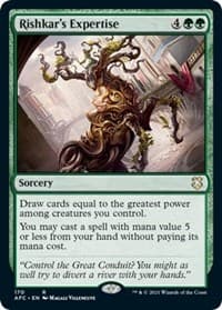 Rishkar's Expertise - Commander: Adventures in the Forgotten Realms - Magic: The Gathering card