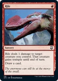 Rile - Commander: Adventures in the Forgotten Realms - Magic: The Gathering card