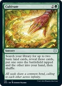 Cultivate - Commander: Adventures in the Forgotten Realms - Magic: The Gathering card