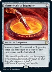 Masterwork of Ingenuity - Commander: Adventures in the Forgotten Realms - Magic: The Gathering card
