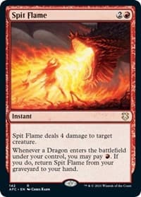 Spit Flame - Commander: Adventures in the Forgotten Realms - Magic: The Gathering card