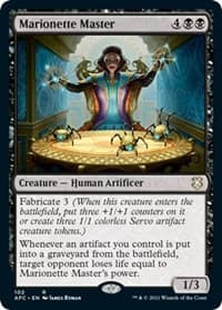 Marionette Master - Commander: Adventures in the Forgotten Realms - Magic: The Gathering card