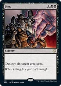 Hex - Commander: Adventures in the Forgotten Realms - Magic: The Gathering card