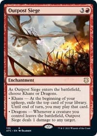 Outpost Siege - Commander: Adventures in the Forgotten Realms - Magic: The Gathering card