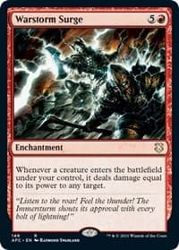 Warstorm Surge - Commander: Adventures in the Forgotten Realms - Magic: The Gathering card