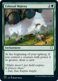 Colossal Majesty - Commander: Adventures in the Forgotten Realms - Magic: The Gathering card