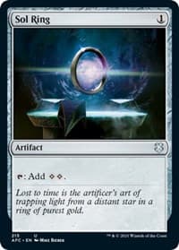 Sol Ring - Commander: Adventures in the Forgotten Realms - Magic: The Gathering card