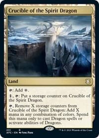 Crucible of the Spirit Dragon - Commander: Adventures in the Forgotten Realms - Magic: The Gathering card