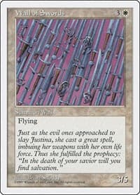 Wall of Swords - Fifth Edition - Magic: The Gathering card