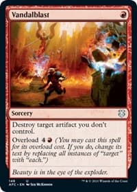 Vandalblast - Commander: Adventures in the Forgotten Realms - Magic: The Gathering card