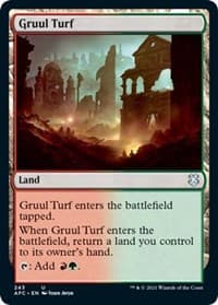 Gruul Turf - Commander: Adventures in the Forgotten Realms - Magic: The Gathering card