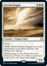 Eternal Dragon - Commander: Adventures in the Forgotten Realms - Magic: The Gathering card