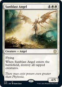 Sunblast Angel - Commander: Adventures in the Forgotten Realms - Magic: The Gathering card