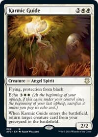 Karmic Guide - Commander: Adventures in the Forgotten Realms - Magic: The Gathering card