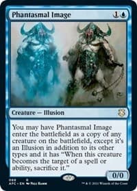 Phantasmal Image - Commander: Adventures in the Forgotten Realms - Magic: The Gathering card