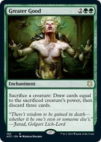 Greater Good - Commander: Adventures in the Forgotten Realms - Magic: The Gathering card