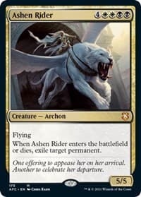 Ashen Rider - Commander: Adventures in the Forgotten Realms - Magic: The Gathering card