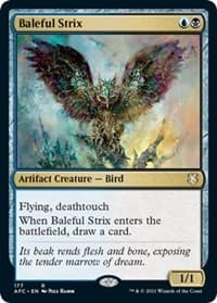 Baleful Strix - Commander: Adventures in the Forgotten Realms - Magic: The Gathering card