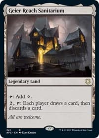 Geier Reach Sanitarium - Commander: Adventures in the Forgotten Realms - Magic: The Gathering card