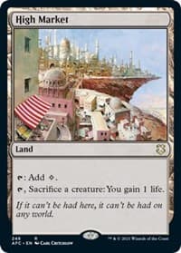 High Market - Commander: Adventures in the Forgotten Realms - Magic: The Gathering card