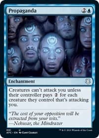 Propaganda - Commander: Adventures in the Forgotten Realms - Magic: The Gathering card