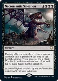 Necromantic Selection - Commander: Adventures in the Forgotten Realms - Magic: The Gathering card