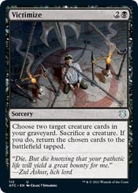 Victimize - Commander: Adventures in the Forgotten Realms - Magic: The Gathering card