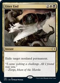 Utter End - Commander: Adventures in the Forgotten Realms - Magic: The Gathering card