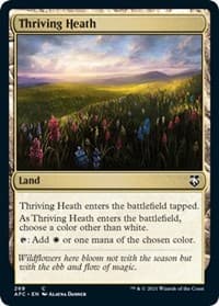 Thriving Heath - Commander: Adventures in the Forgotten Realms - Magic: The Gathering card
