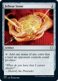 Fellwar Stone - Commander: Adventures in the Forgotten Realms - Magic: The Gathering card