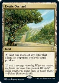 Exotic Orchard - Commander: Adventures in the Forgotten Realms - Magic: The Gathering card