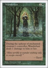 Wanderlust - Fifth Edition - Magic: The Gathering card