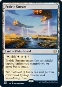 Prairie Stream - Commander: Adventures in the Forgotten Realms - Magic: The Gathering card