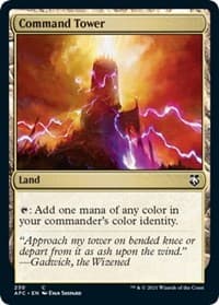 Command Tower - Commander: Adventures in the Forgotten Realms - Magic: The Gathering card
