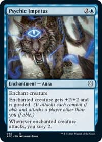 Psychic Impetus - Commander: Adventures in the Forgotten Realms - Magic: The Gathering card