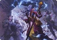 True Polymorph Art Card - Art Series: Adventures in the Forgotten Realms - Magic: The Gathering card