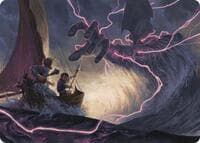Hall of Storm Giants Art Card - Art Series: Adventures in the Forgotten Realms - Magic: The Gathering card