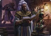 You Find the Villains' Lair Art Card - Art Series: Adventures in the Forgotten Realms - Magic: The Gathering card