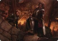 Veteran Dungeoneer Art Card - Art Series: Adventures in the Forgotten Realms - Magic: The Gathering card