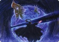 Bar the Gate Art Card - Art Series: Adventures in the Forgotten Realms - Magic: The Gathering card