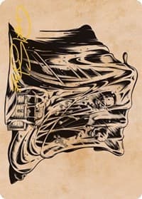 Gelatinous Cube (Showcase) Art Card (Gold-Stamped Signature) - Art Series: Adventures in the Forgotten Realms - Magic: The Gathering card