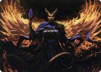 Farideh, Devil's Chosen Art Card - Art Series: Adventures in the Forgotten Realms - Magic: The Gathering card