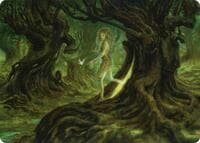 Neverwinter Dryad Art Card - Art Series: Adventures in the Forgotten Realms - Magic: The Gathering card