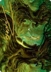 Neverwinter Dryad Art Card (Gold-Stamped Signature) - Art Series: Adventures in the Forgotten Realms - Magic: The Gathering card