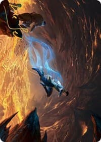 Fly Art Card (Gold-Stamped Signature) - Art Series: Adventures in the Forgotten Realms - Magic: The Gathering card