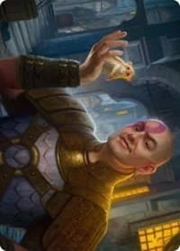 Minsc, Beloved Ranger Art Card - Art Series: Adventures in the Forgotten Realms - Magic: The Gathering card