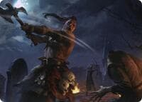 Critical Hit Art Card - Art Series: Adventures in the Forgotten Realms - Magic: The Gathering card